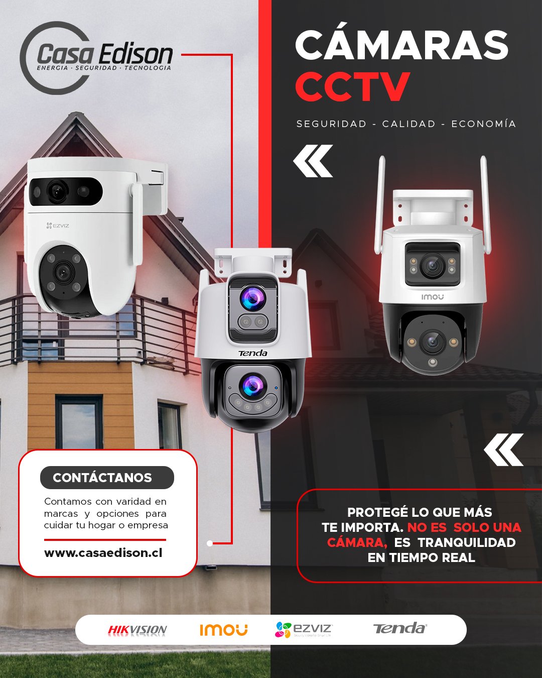 Camara CCTV casaedison