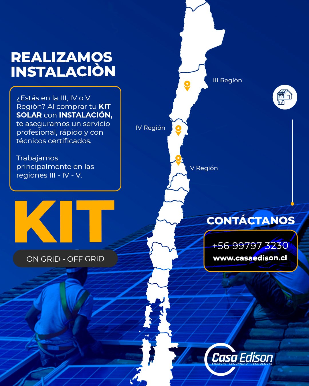 Instalacion CASAEDISON